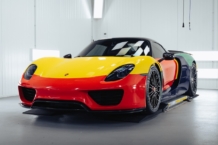 Este Porsche 918 Spyder rinde tributo a los míticos Volkswagen Polo y Golf Arlequín porsche 918 spyder arlequin