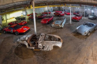 A subasta 20 Ferrari clásicos encontrados en un granero subasta Ferrari clásicos granero