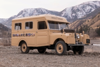 A subasta un Land Rover camperizado usado para dar la vuelta al mundo en 1957 subasta land rover camperizado 1957