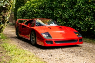 A subasta una réplica de Ferrari F40 a escala para niños subasta replica ferrari f40 escala