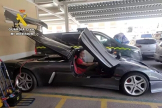 Detenidas dos personas en Murcia por el robo de un superdeportivo valorado en más de un millón de euros detenidas dos personas murcia robo superdeportivo