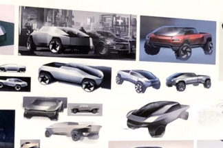 Así pudo ser y no fue el diseño del Tesla Cybertruck de producción Tesla Cybertruck