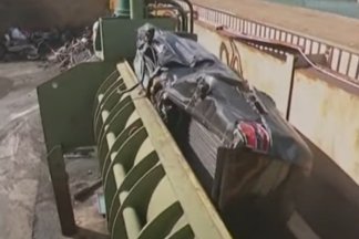 Aplastan el coche de un conductor novel que fue cazado a 253 km/h aplastan conductor novel 253 kmh