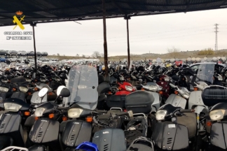 Desarticulada una organización criminal dedicada al tráfico ilegal de motocicletas usadas organización criminal tráfico ilegal motocicletas