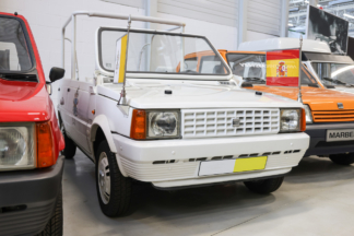 Cuando SEAT creó, en cuestión de horas, un papamóvil sobre un Panda SEAT Panda papamóvil