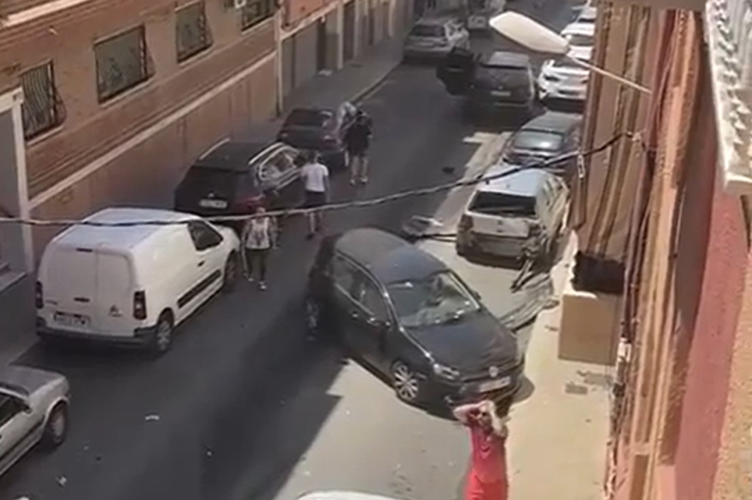 pelea entre clanes provoca un accidente en Alicante