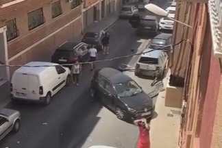 Una pelea entre clanes provoca un accidente en Alicante pelea entre clanes provoca un accidente en Alicante