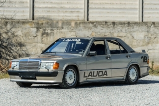 A subasta el Mercedes 190 E 2.3-16 Nürburgring de Niki Lauda en la Race of Champions de 1984 subasta Mercedes 190 E 2.3-16 Nürburgring Niki Lauda
