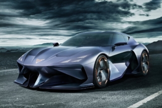 CUPRA DarkRebel, un deportivo eléctrico con carrocería shooting brake CUPRA DarkRebel