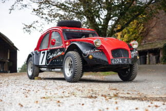 A la subasta un espectacular y exclusivo Citroën 2CV Rally 4X4 de 1974