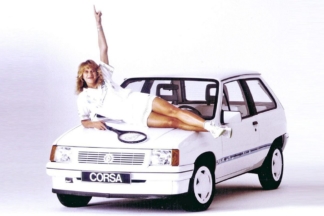 Opel Corsa Steffi Special, el coche de la ‘Fräulein Forehand’ Opel Corsa Steffi Special