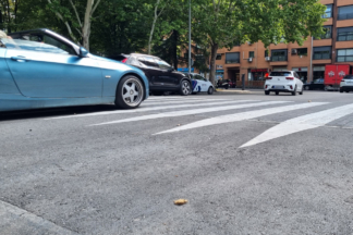 Se puede reducir la velocidad de los coches sin radares, badenes o resaltos, como ha demostrado esta localidad