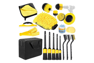Este kit de limpieza tiene todo lo que necesitas para que tu coche luzca como nuevo kit limpieza coche