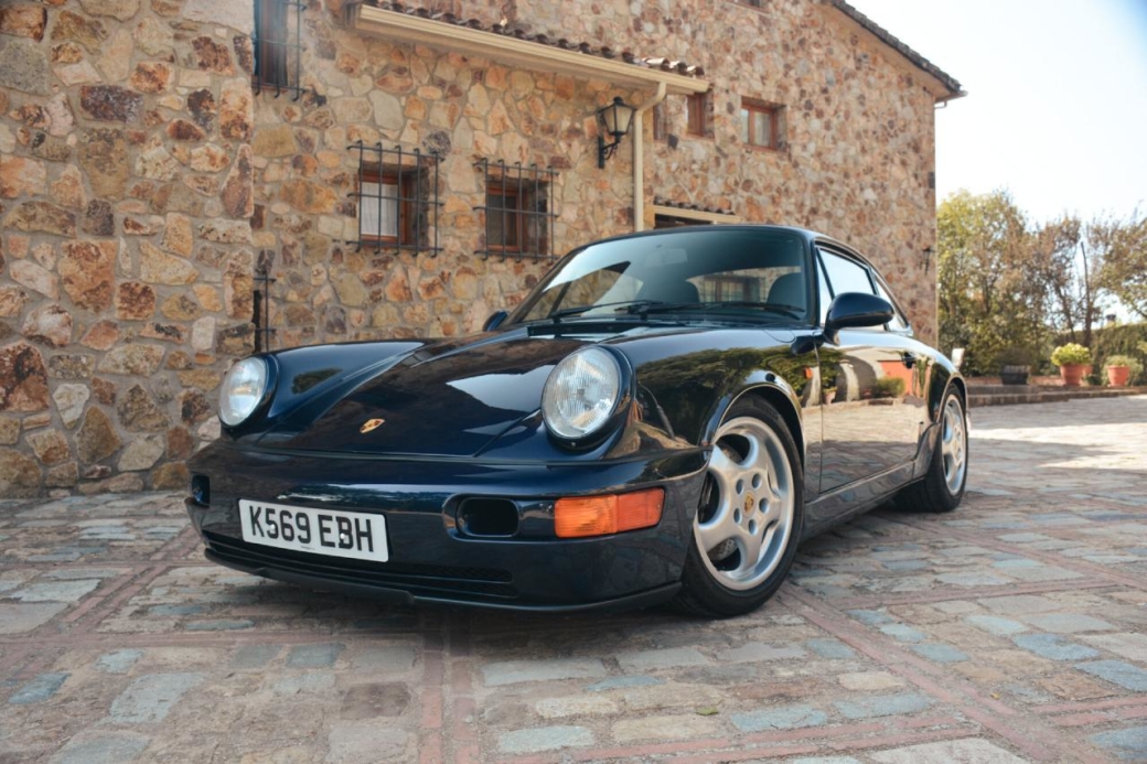 PORSCHE 911 (964) Carrera RS 1992 (Silver) 1/43 Make-Up Vision VM122C