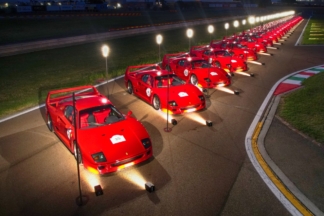 Las mejores imágenes del Ferrari F40 Legacy Tour 2023 mejores imagenes ferrari f40 legacy tour 2023