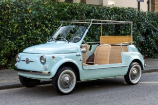 A subasta el coqueto Fiat 500 Jolly de 1972 de Lando Norris subasta Fiat 500 Jolly Lando Norris