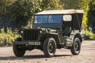 A subasta un Jeep Willys de la película 'Salvar al soldado Ryan' y la serie 'Band Of Brothers' subasta Jeep Willys película