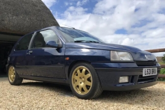 A subasta un Renault Clio Williams de 1994 con un amplio historial de mantenimiento subasta Renault Clio Williams