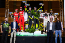 'Cohete' Suárez e Iglesias Pin se proclaman campeones del CERT y consiguen el campeonato de marcas para Skoda 'Cohete' Suárez y Iglesias Pin podio Rallye Pozoblanco 2023