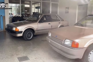 La historia real del concesionario abandonado con Ford Sierra y Escort a estrenar concesionario abandonado ford