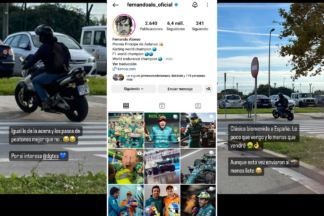 Fernando Alonso se enfada en su visita a España debido a los paparazzi y menciona a la DGT Publicación del enfado de Fernando Alonso debido a los paparazzis