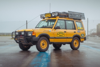 A subasta un Land Rover Discovery Camel Trophy del equipo de la Islas Canarias Land Rover Discovery Camel Trophy
