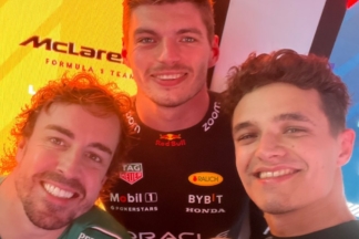 La genial respuesta de Fernando Alonso a Lando Norris tras conseguir subir al podio en Brasil lando norris fernando alonso