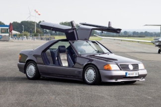 A subasta el rarísimo Boschert B300 Gullwing, un Mercedes ‘alas de gaviota’ de 1989 subasta boschert b300 gullwing 1989