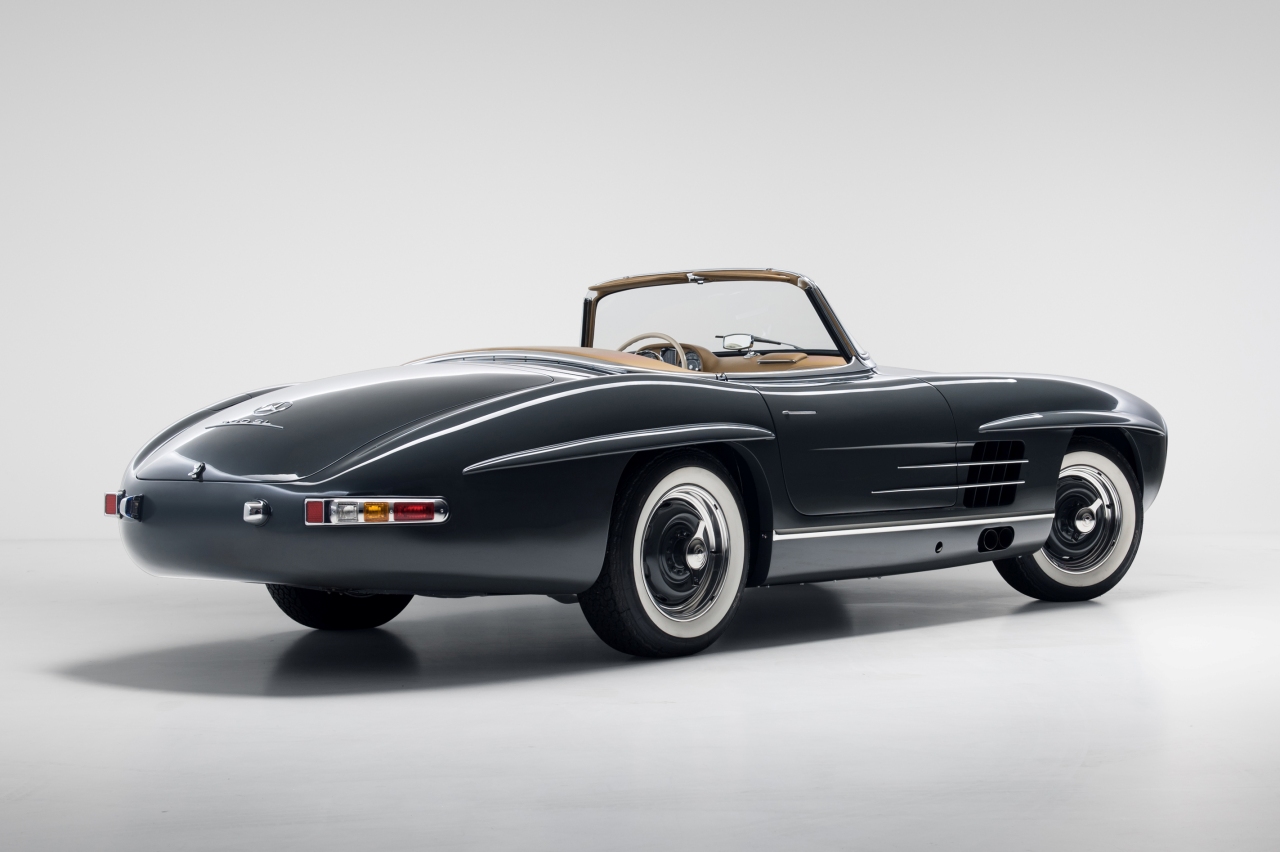 subasta mercedes-benz 300 sl roadster modificado 1957
