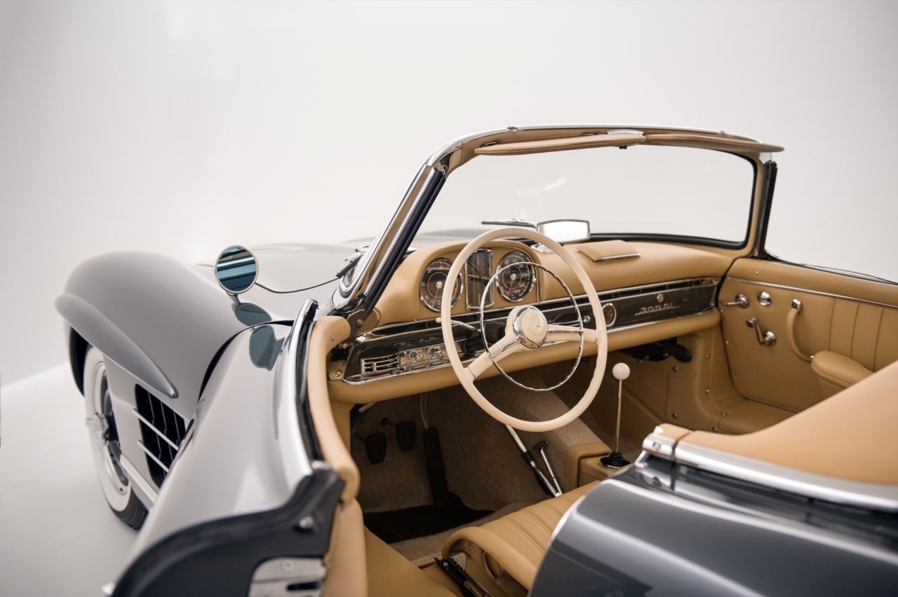 subasta mercedes-benz 300 sl roadster modificado 1957
