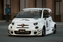 El Abarth 500 más gordo de todos los tiempos viene de la mano de Liberty Walk Abarth 500 Liberty Walk