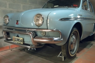 Encuentra un Renault Gordini (Dauphine) de 1965 con solo 1.222 km como recién salido de fábrica Encuentra Renault Gordini Dauhpine 1965