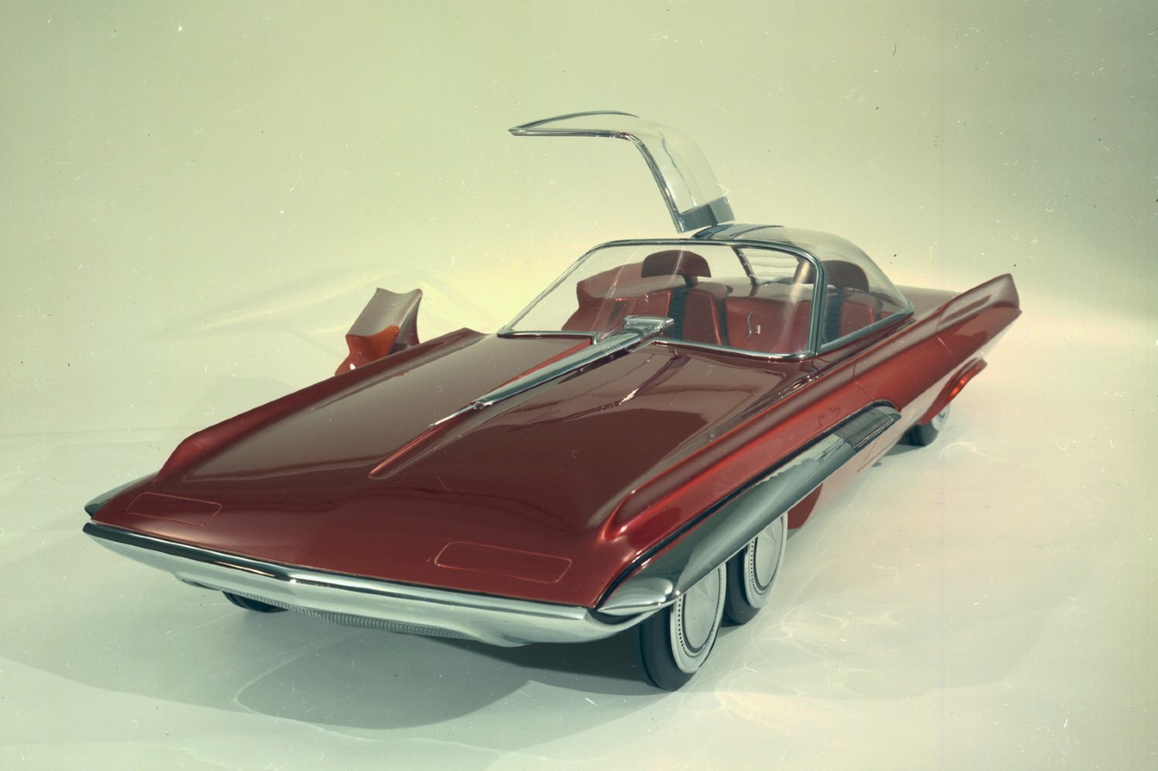 Ford Nucleon el coche nuclear que imaginó Ford en los 50, con 8.000 km