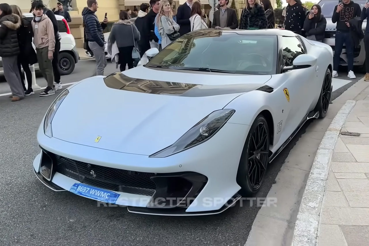 Leclerc Ferrari 812 Competizione Aperta