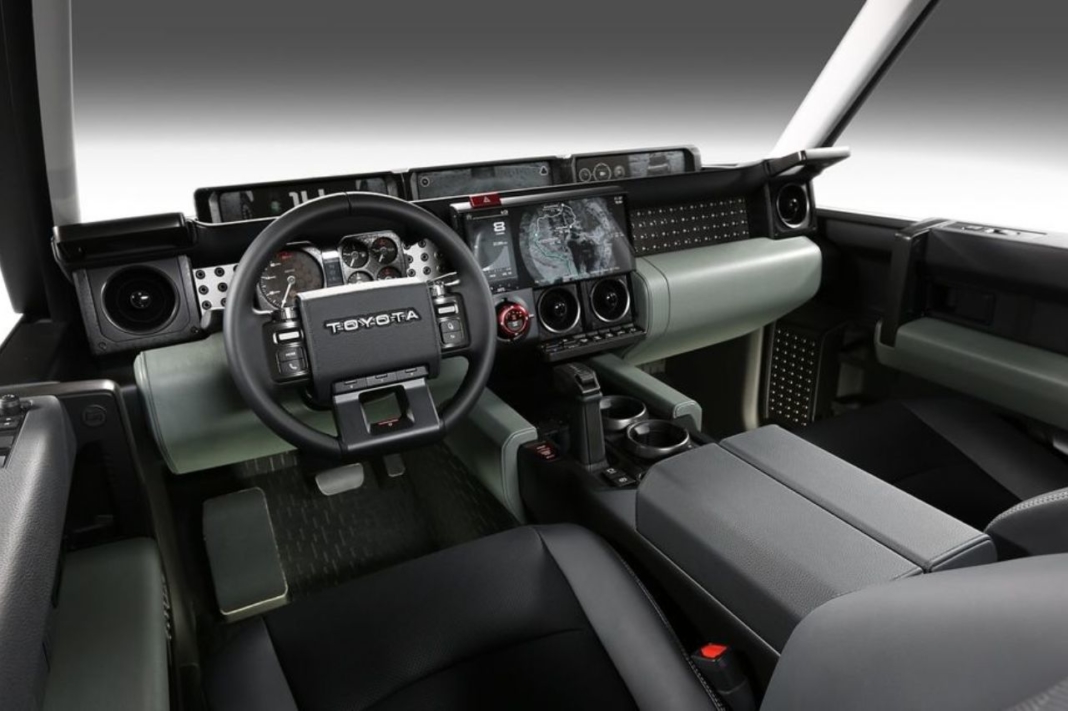calty diseño interior toyota land cruiser 2024