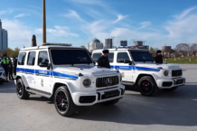 La Policía de Chechenia añade dos Mercedes-AMG G 63 a su flota de coches patrulla coches policia chechenia