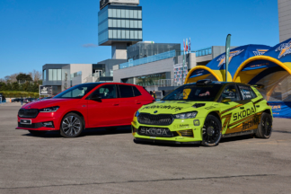 Similitudes y diferencias entre el Skoda Fabia RS Rally2 y el Fabia de calle