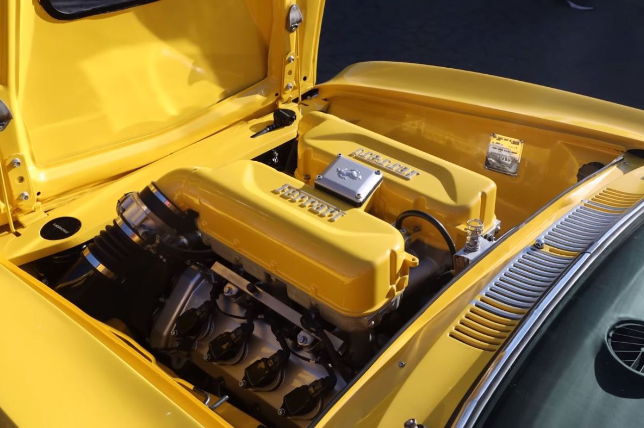 alfa romeo clasico motor ferrari v8