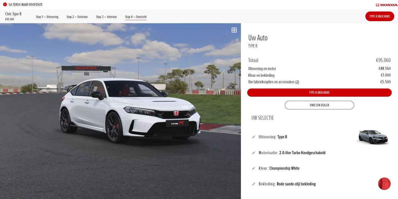 honda civic type r paises bajos