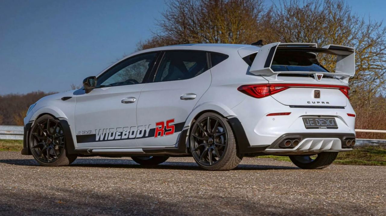 je design widebody rs cupra leon