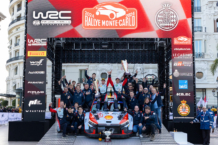 Rallye de Montecarlo 2024: victoria de Thierry Neuville y segunda posición para Pepe López en WRC2 podio Rallye de Montecarlo 2024