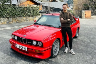 Dani Sordo estrena coche, un BMW M3 E30 Sport Evolution de 1990 Dani Sordo BMW M3 E30 Sport Evolution 1990