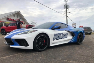 La Policía de Florida añade a su flota un Corvette C8 incautado a un narcotraficante Policía Florida Corvette C8