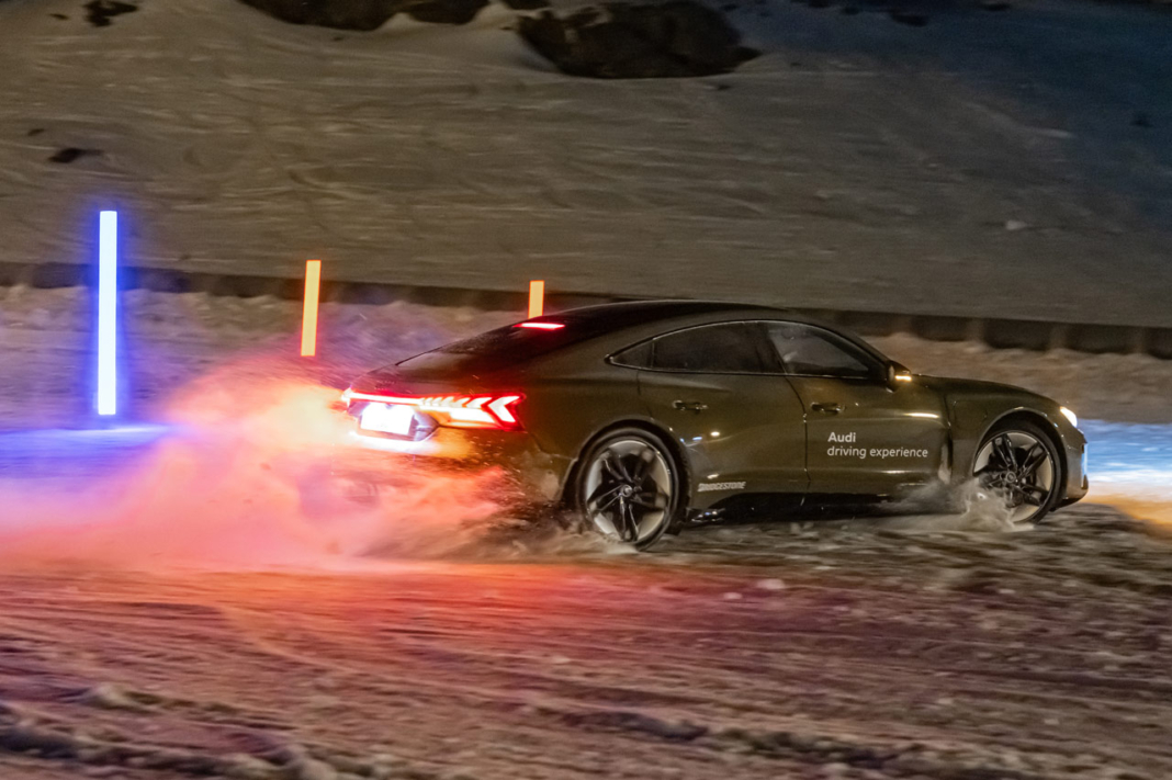 Audi night winter experience