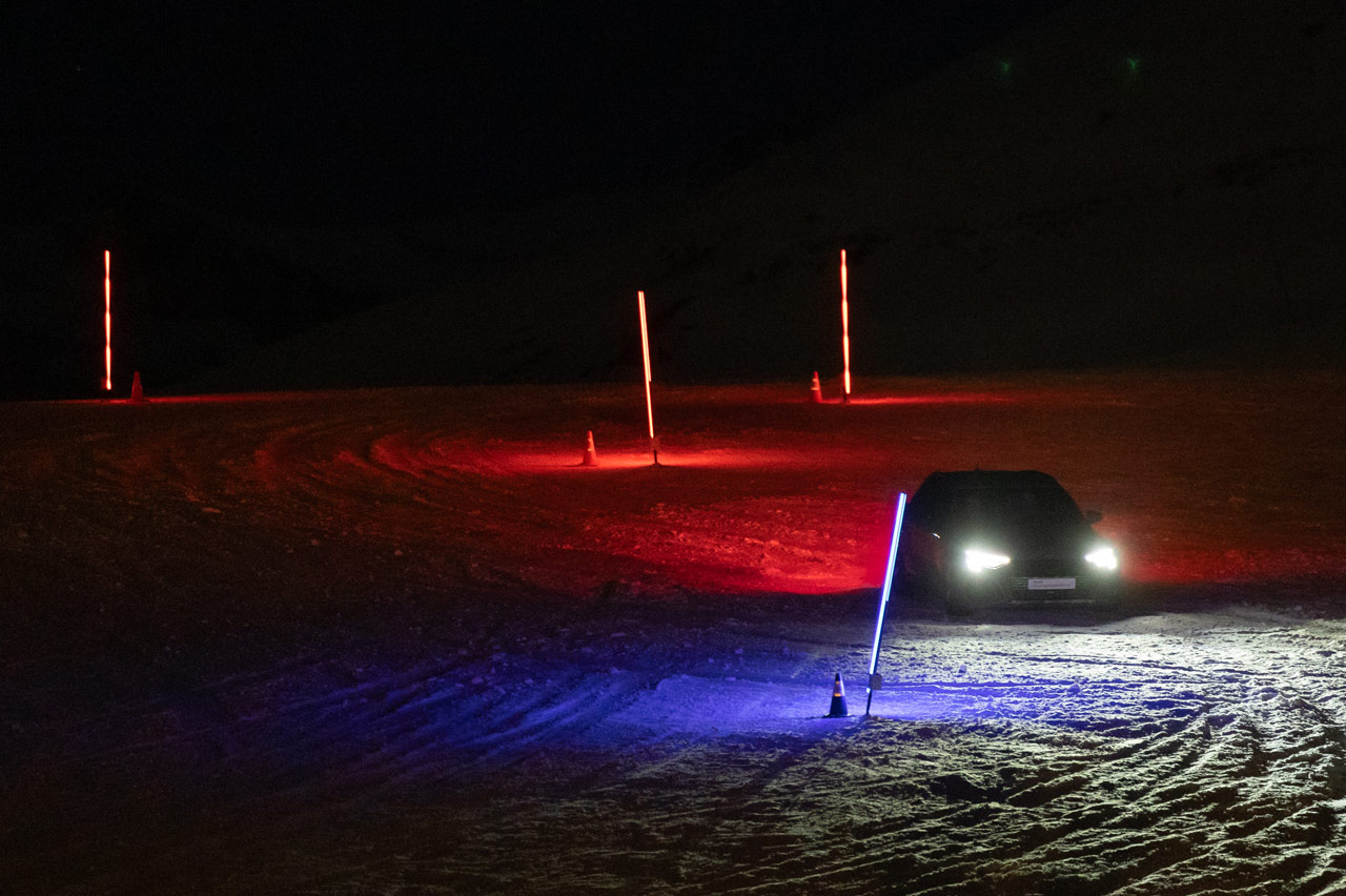 Audi night winter experience