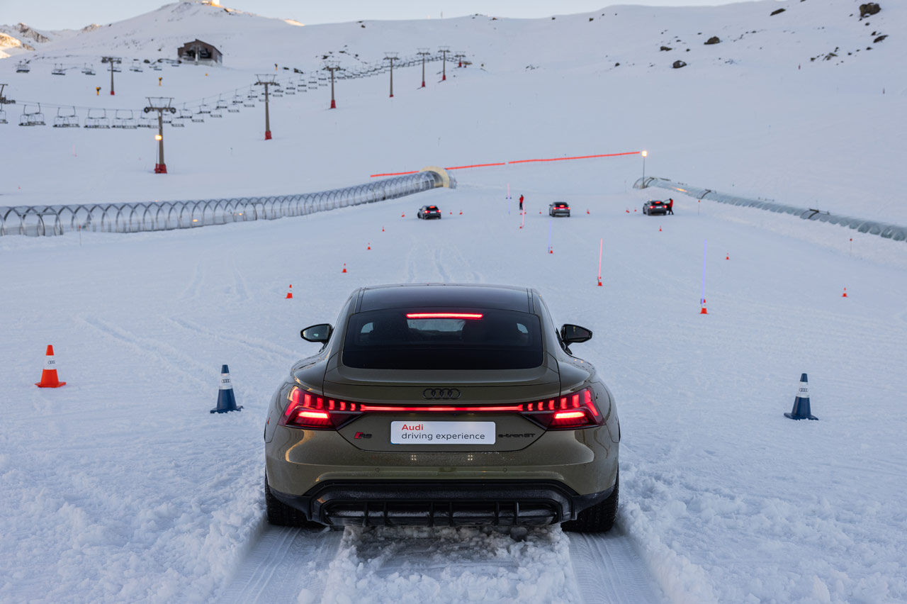Audi night winter experience