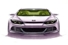 El regreso del Scirocco estaría en la agenda de Volkswagen como un deportivo eléctrico volkswagen scirocco 2008