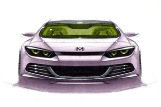 El regreso del Scirocco estaría en la agenda de Volkswagen como un deportivo eléctrico volkswagen scirocco 2008