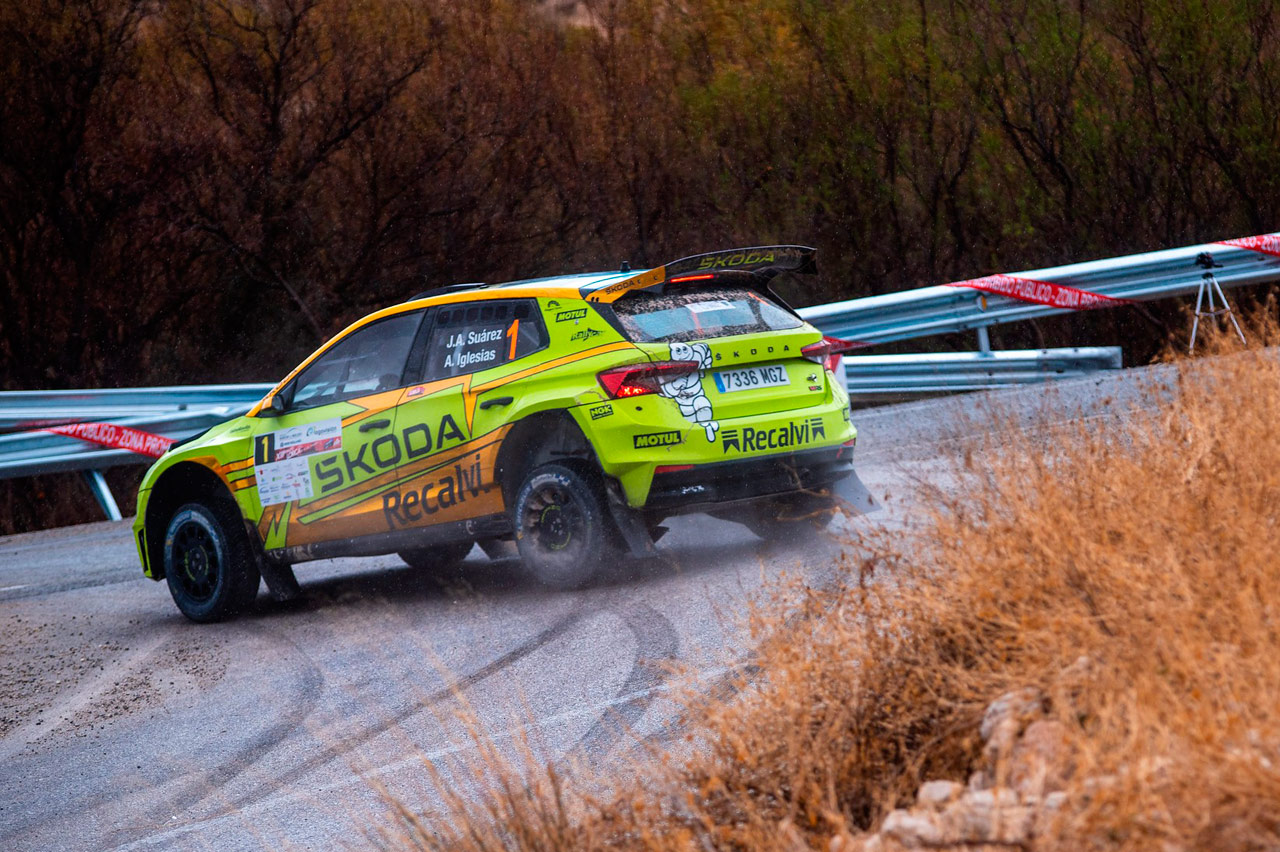 Cohete Suárez en el Rallye de Lorca 2024