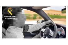 Investigado en Almería un conductor que circulaba a 247 km/h en un Mercedes-AMG GLC 63 S guardia civil almeria conductor 247 kmh